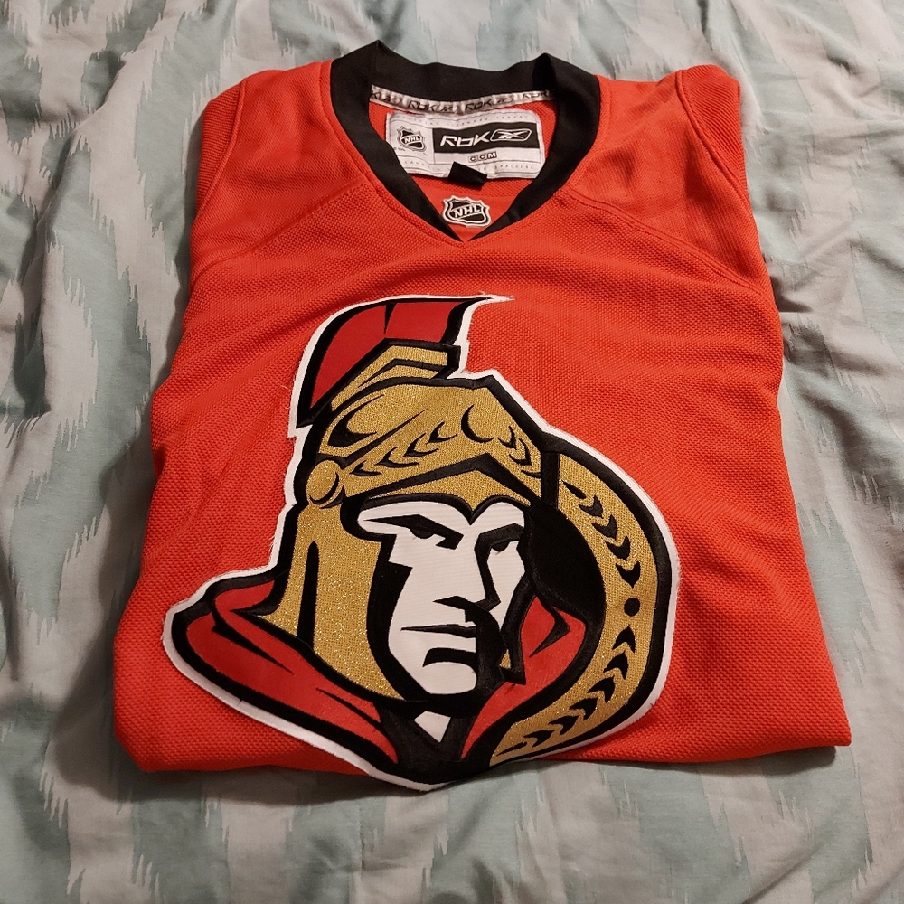 Reebok NHL Ottawa Senators Hockey Jersey Size Small